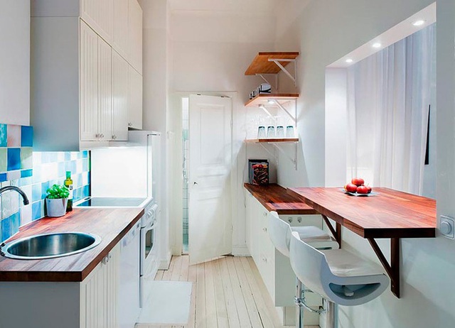 Nhà bếp không có cửa sổ là điểm chung của nhiều nhà chung cư và giải pháp thiết kế khắc phục siêu hay - Ảnh 18.