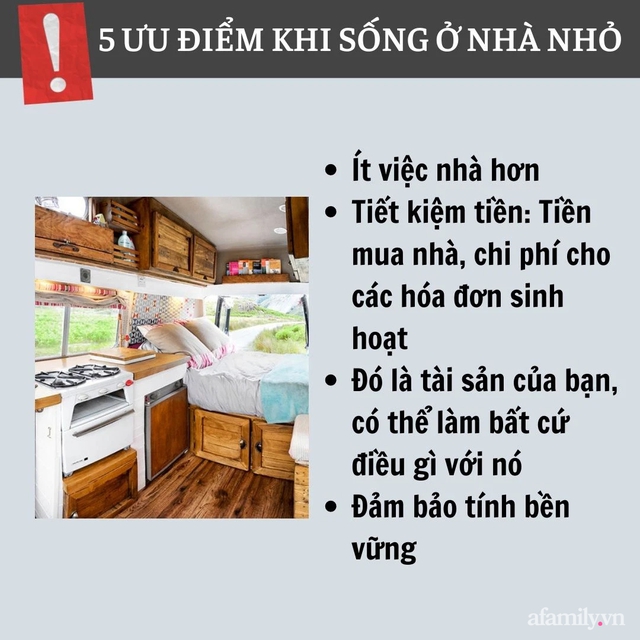 Gia đình 3 người chán ngấy với việc đi thuê nên lựa chọn mua loại nhà này: Vừa di động 4 phương mà không ở nữa mang cho thuê vẫn lãi - Ảnh 4.