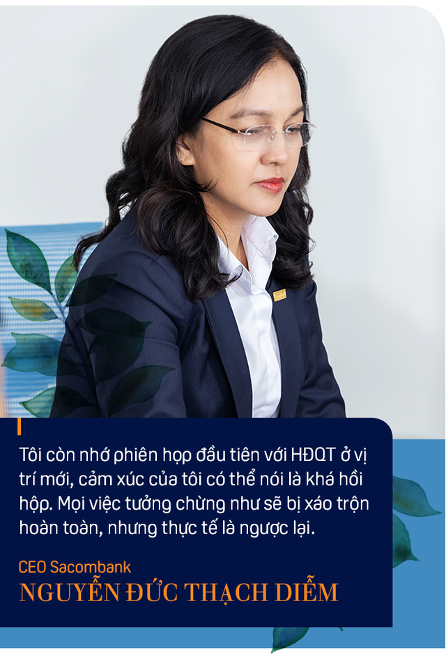 CEO Sacombank Nguyễn Đức Thạch Diễm: Tôi có cả lợi thế của phụ nữ và đàn ông khi điều hành ngân hàng - Ảnh 2.