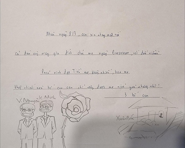 Vợ Xuân Bắc khoe thiệp 8/3: Hé lộ CHI TIẾT khiến dân mạng cười sảng nhưng lại nhận được lời khen bởi cách dạy con TUYỆT VỜI - Ảnh 1.