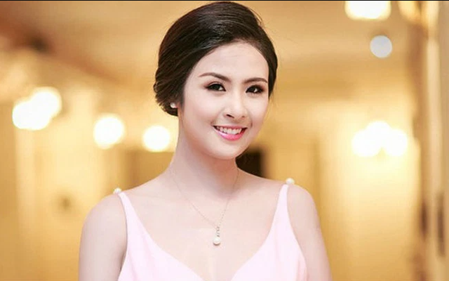Hoa hậu Ngọc Hân và chủ tịch DNP Vũ Đình Độ