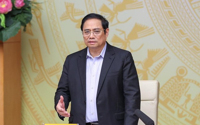 Thủ tướng Phạm Minh Chính chủ trì phiên họp của Hội đồng Thi đua - Khen thưởng. Ảnh Như Ý