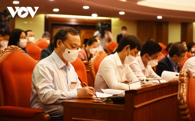 Tổng Bí thư Nguyễn Phú Trọng chủ trì Hội nghị quán triệt Nghị quyết 11 của Bộ Chính trị - Ảnh 10.
