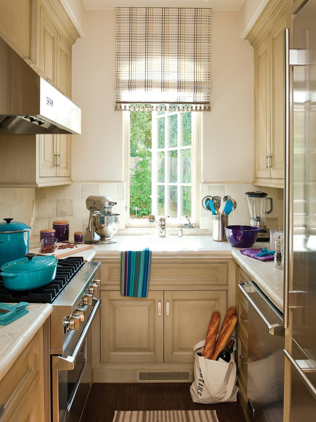 9 cách để khắc phục phòng bếp nhà chung cư chật chội - Ảnh 5.