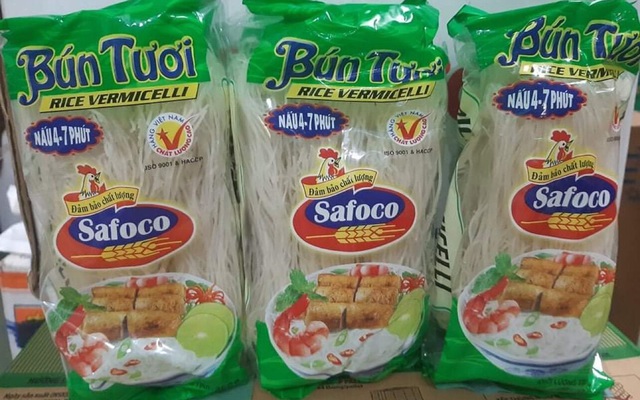 Thương hiệu hủ tiếu khô Safoco vẫn duy trì mức lãi so ngang cùng kỳ năm ngoái bất chấp giá lúa mỳ tăng và doanh thu giảm 35% trong quý I
