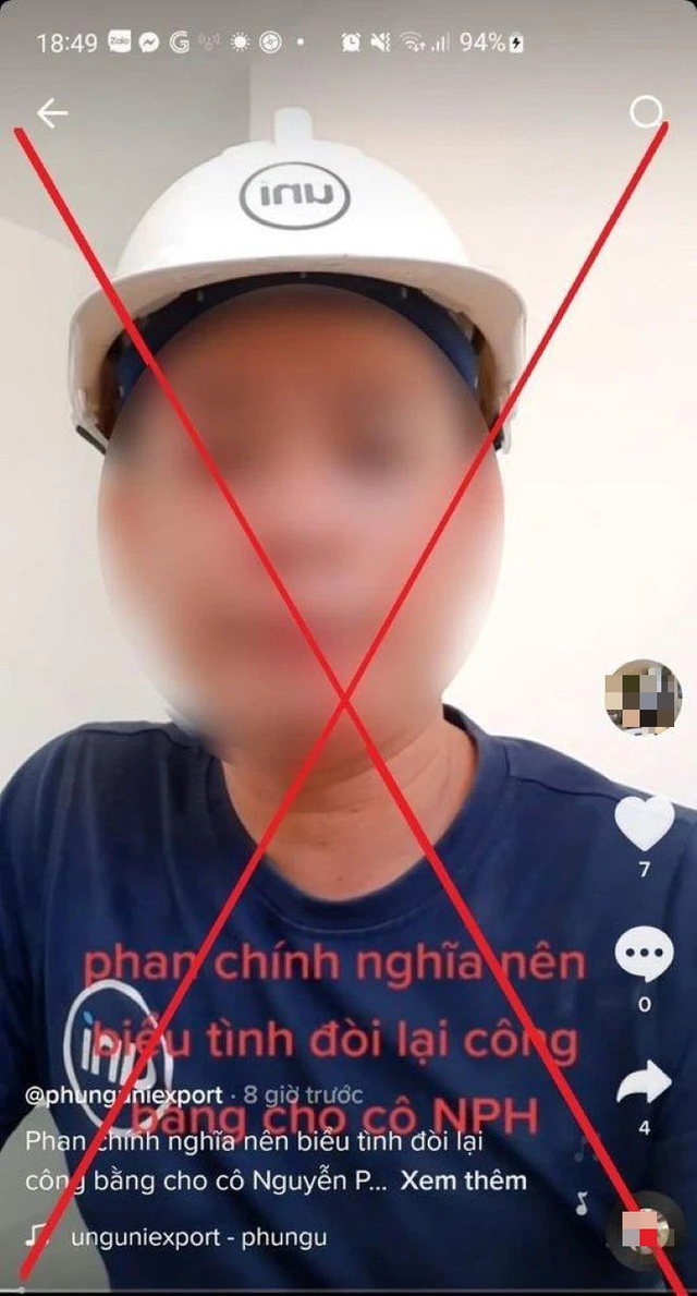  Xử phạt TikToker kêu gọi fan chính nghĩa của bà Nguyễn Phương Hằng biểu tình - Ảnh 1.