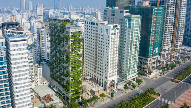 Toà nhà xanh mướt ở Đà Nẵng khiến bất cứ ai đi ngang cũng phải ngoái nhìn, dân mạng trầm trồ vì thiết kế quá độc lạ - Ảnh 3.