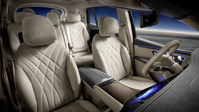 Siêu phẩm Mercedes-Benz EQS chính thức có bản SUV - ông vua mới phân khúc SUV hạng sang chạy điện là đây - Ảnh 11.