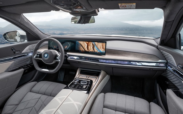 BMW vén màn sedan chạy điện đẳng cấp nhất i7 - dáng truyền thống nhưng cabin gây choáng ngợp, đối thủ đáng gớm nhất của Mercedes EQS - Ảnh 11.
