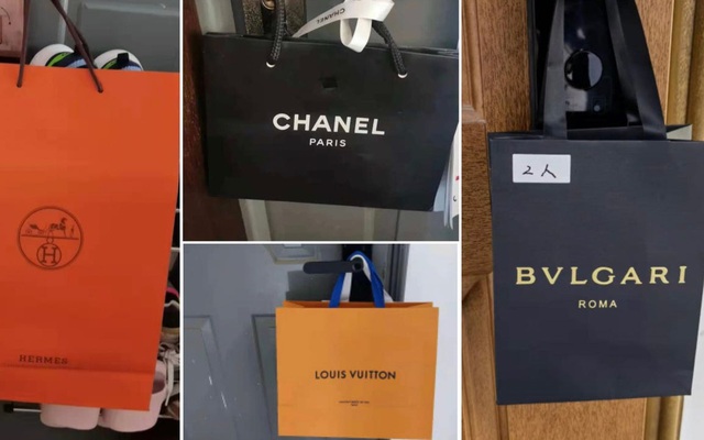 Giảm giá Túi giấy hãng Gucci Chanel Dior Hermes Fendi đựng túi ví   BeeCost