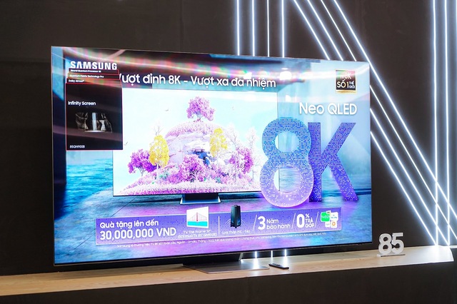 Những mẫu TV mới nhất 2022 của Samsung lần đầu xuất hiện tại Việt Nam - Ảnh 1.
