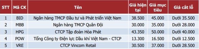 Agriseco điểm tên 5 cơ hội đầu tư cổ phiếu tốt đang bị bán quá đà - Ảnh 1.