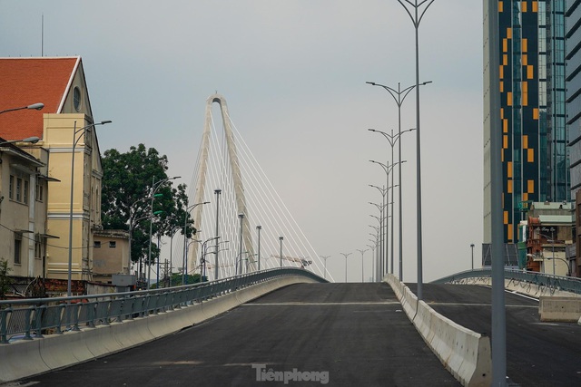 Ngắm thành phố từ cầu Thủ Thiêm 2 bắc qua sông Sài Gòn - Ảnh 16.