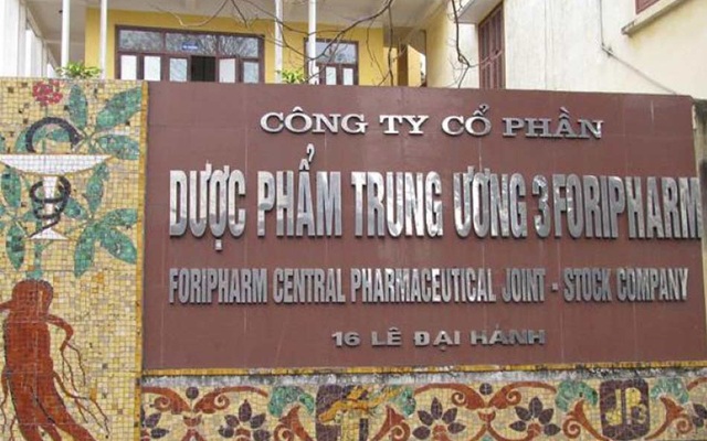 Dược phẩm Trung ương 3 (DP3) báo lãi 22 tỷ trong quý 1, hoàn thành 38% mục tiêu lợi nhuận năm