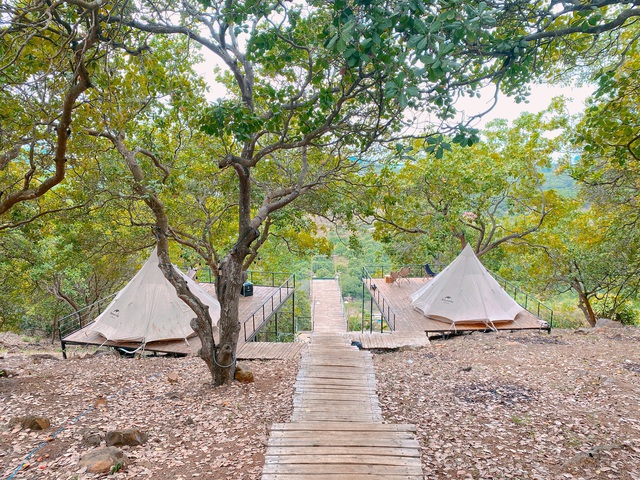 Địa điểm glamping chỉ cách Sài Gòn 2 tiếng đi xe, nhưng cảnh đẹp không thua Đà Lạt, nhiều gia đình bảo tuần nào đi cũng được! - Ảnh 1.