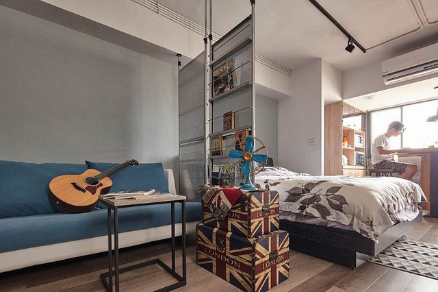 Cách giúp bạn dù nhà nhỏ đến đâu cũng có thể thiết kế được phòng ngủ đẹp - Ảnh 13.