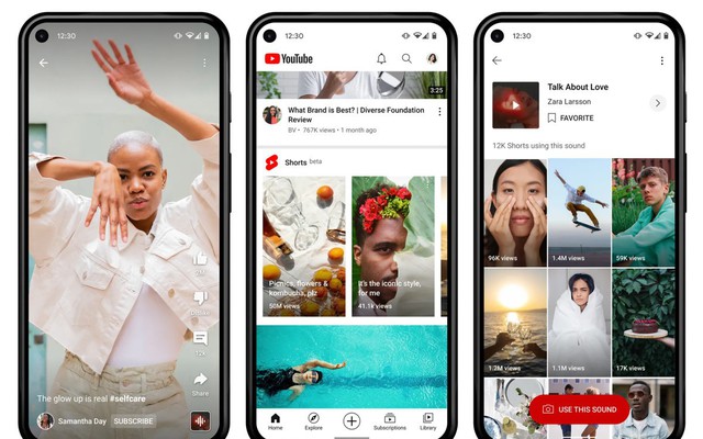 Google thử nghiệm quảng cáo trên YouTube Shorts để cạnh tranh với TikTok