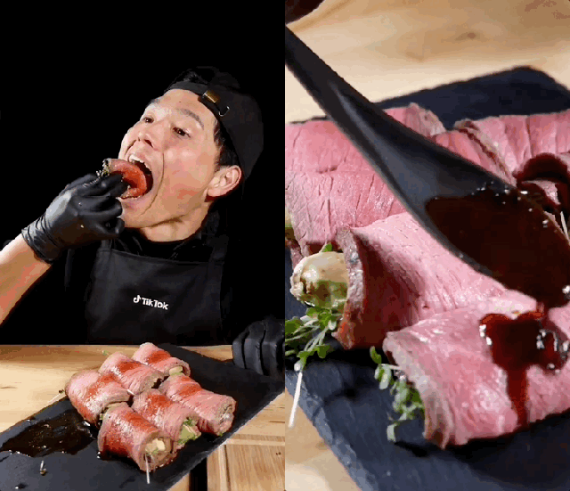 Clip NÓNG: Anh đầu bếp nấu thịt bò bằng nồi cơm điện, netizen tò mò tới nỗi xem đi xem lại lên tới 250 triệu view! - Ảnh 5.