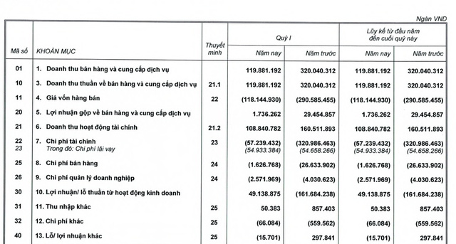 HAGL Agrico (HNG) lỗ ròng 113 tỷ trong quý 1/2022, tổng lỗ luỹ kế vào mức 3.539 tỷ đồng - Ảnh 1.