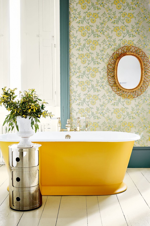 Cho phòng tắm gia đình thêm phần rực rỡ với điểm nhấn là chiếc bồn tắm đầy màu sắc - Ảnh 13.