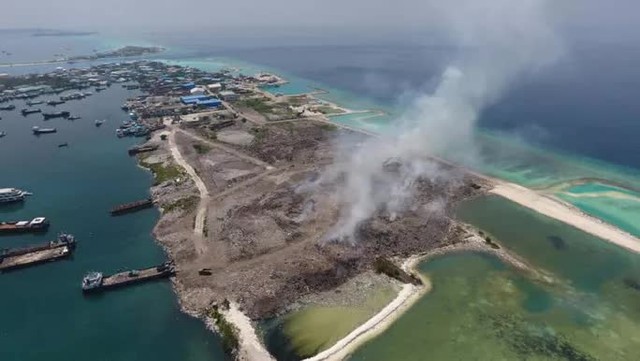  Maldives biến hình Đảo rác  - Ảnh 1.