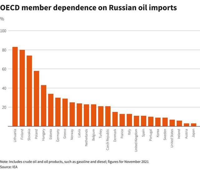 Liên minh Châu Âu nhập khẩu bao nhiêu dầu từ Nga? - Ảnh 3.