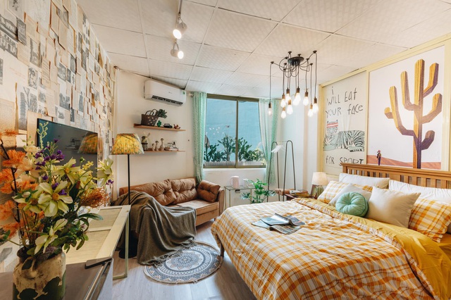 Cô gái trẻ cải tạo nhà kho cũ hỏng 15m² ở Hà Nội thành phòng style Hàn Quốc, chi phí 90 triệu đồng chỉ trong 1 tuần - Ảnh 6.
