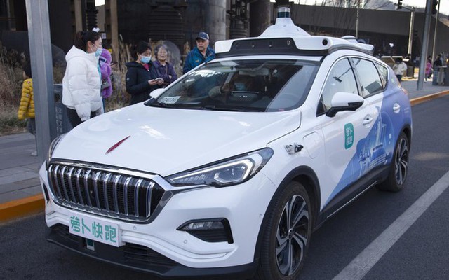 Đã có taxi không người lái ở Trung Quốc Đã có taxi không người lái ở Trung Quốc