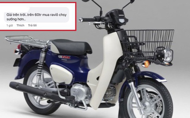 "Huyền thoại" Honda Super Cub phiên bản 2022 có giá siêu "chát", lên đến hơn 61 triệu!