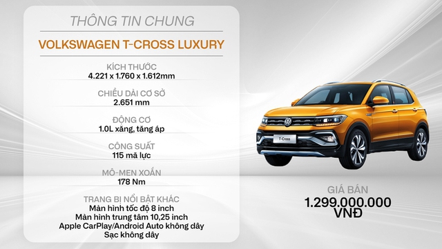 Ra mắt Volkswagen T-Cross 2022 tại Việt Nam: 2 phiên bản, giá cao nhất 1,3 tỷ đồng, tham vọng lấy thị phần của Peugeot 2008 - Ảnh 30.