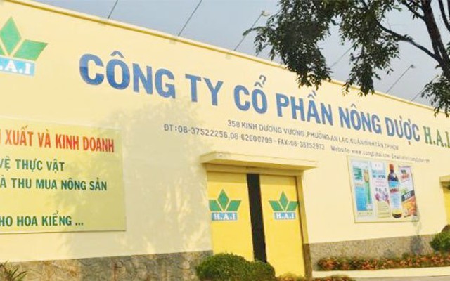 Nông dược HAI tiếp tục xin lùi hạn BCTC kiểm toán năm 2021 đến 20/5