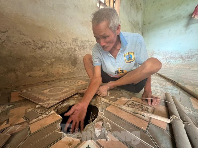  Vụ đất sụt, nhà nứt, giếng cạn bất thường ở Nghệ An: Tạm đình chỉ doanh nghiệp khai thác nước ngầm  - Ảnh 3.