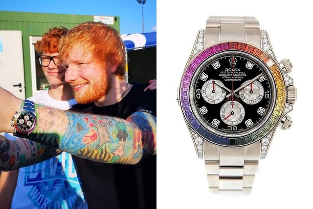 Bộ sưu tập đồng hồ xa xỉ của ca sĩ triệu phú Ed Sheeran - Ảnh 6.