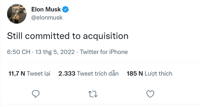Elon Musk tạm dừng mua Twitter chẳng khác nào cơn ác mộng thứ 6 ngày 13 - Ảnh 1.
