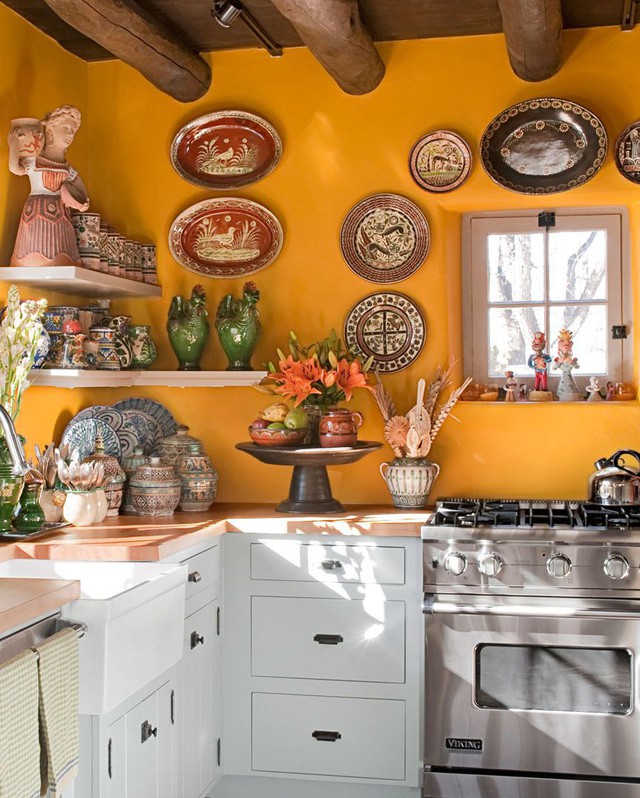 9 nhà bếp màu vàng này sẽ đem lại cho bạn năng lượng tích cực  - Ảnh 2.