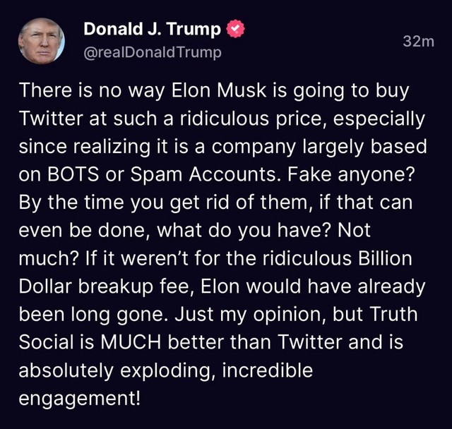 Elon Musk quay xe - vị tỷ phú nổi tiếng với các pha lật kèo giờ đây muốn thương lượng lại phi vụ mua Twitter với giá dưới 44 tỷ USD - Ảnh 3.