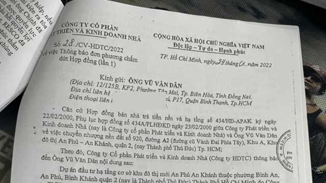 Mua đất nền Khu đô thị An Phú - An Khánh sau 22 năm, người dân có nguy cơ trắng tay - Ảnh 1.