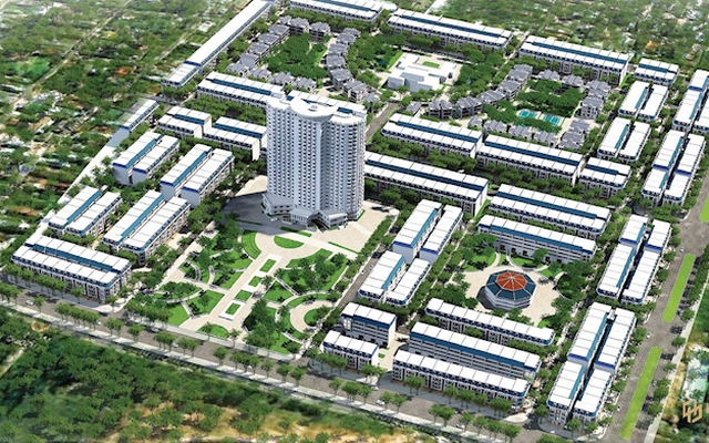Phối cảnh một dự án khu đô thị của FLC ở Kon Tum.