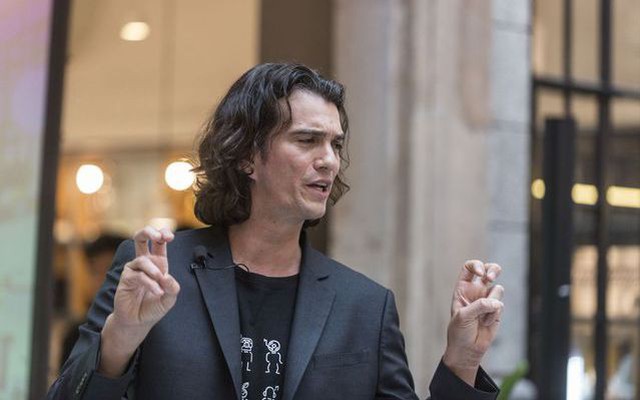 Nhà đồng sáng lập và cựu CEO của startup đình đám WeWork, Adam Neumann.