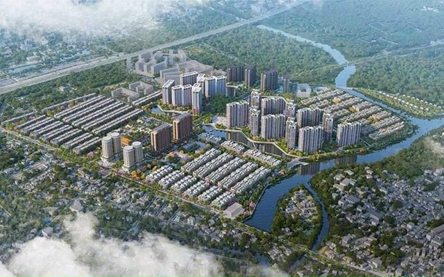 Phối cảnh ‘siêu dự án’ Sài Gòn Bình An (nay có tên thương mại là The Global City) do SDI Corp làm chủ đầu tư