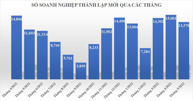 19,7 nghìn doanh nghiệp thành lập mới và quay trở lại hoạt động mỗi tháng - Ảnh 1.