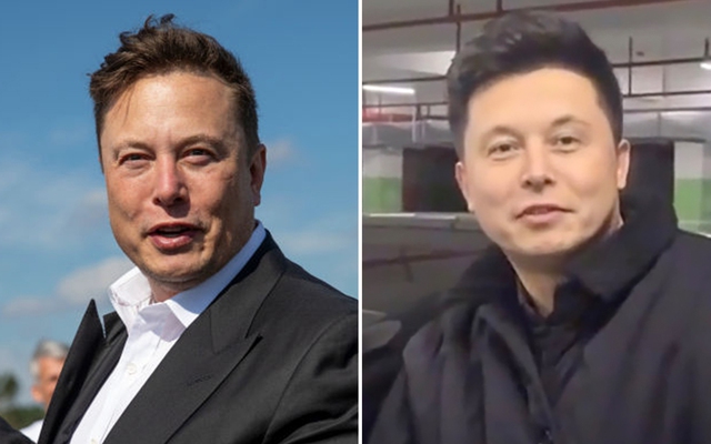 Hình ảnh 'Elon Musk phake' lại gây sốt: Đứng cạnh xe Tesla, tay cầm logo Twitter
