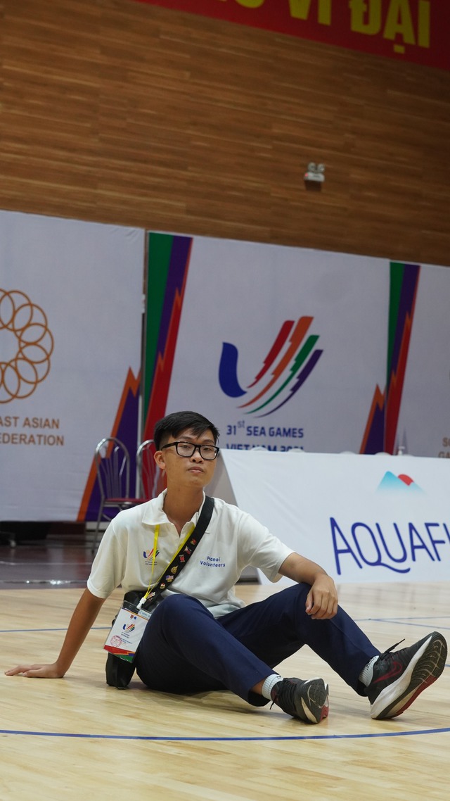 Chuyện về TNV trẻ tuổi nhất SEA Games 31: Lớp trưởng chuyên Toán, vượt hơn 1700km ra Hà Nội để hoàn thành ước mơ - Ảnh 1.