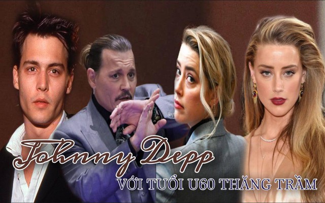 Thăng trầm tuổi U60 của Tài tử Johnny Depp: Từ 'gã cướp biển ngạo nghễ' của Hollywood đến nạn nhân của bạo lực gia đình, nhan sắc và sự nghiệp tụt dốc không phanh