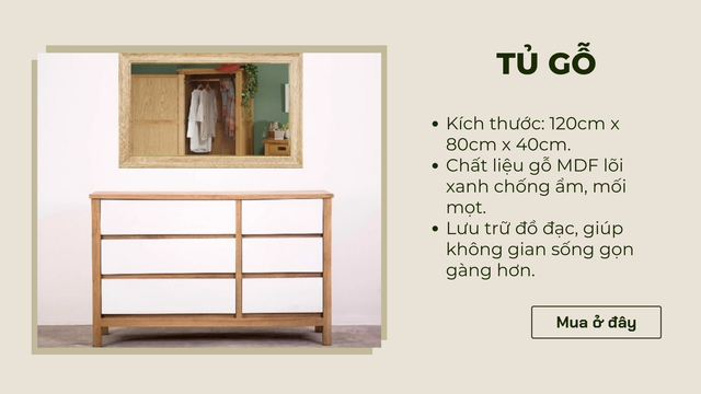 Cô gái độc thân khoe bí kíp decor phòng trọ đẹp mê ly nhờ 7 món nội thất cơ bản với chi phí tiết kiệm - Ảnh 4.