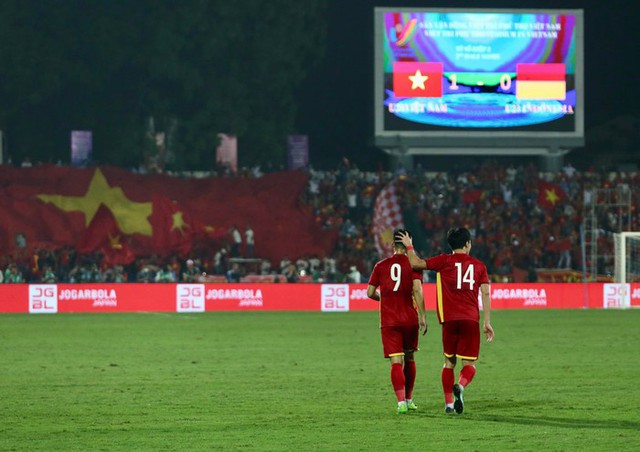  Tiến Linh ăn mừng cực chất khi mở tài khoản bàn thắng cho U23 Việt Nam tại SEA Games 31 - Ảnh 17.