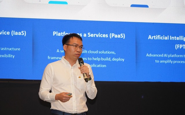 Ông Phan Hồng Tâm - Giám đốc Khối công nghệ Cloud (FPT Smart Cloud)