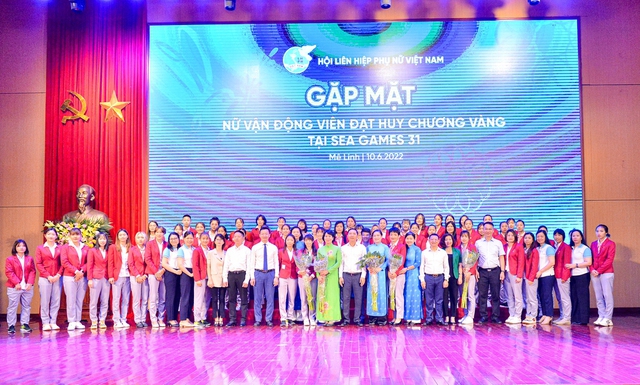  Vinh danh các cô gái vàng SEA Games 31: Những người tạm xa con nhỏ, ghế nhà trường để mang vinh quang cho Tổ quốc - Ảnh 16.