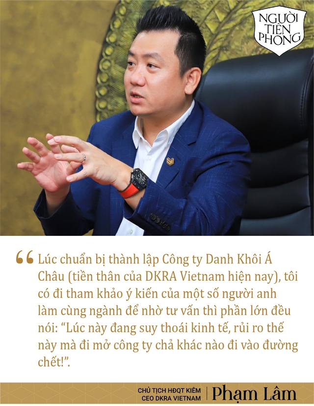 Chủ tịch DKRA Vietnam: Khởi nghiệp giữa khủng hoảng, viết tâm thư cho chính mình khi suýt phá sản và giấc mơ chuẩn hóa ‘bằng lái xe’ cho môi giới bất động sản - Ảnh 5.