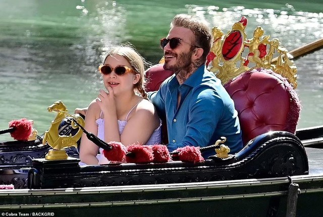 Dẫn Harper Seven đi chơi thuyền, David Beckham cho thấy là ông bố cuồng con gái - Ảnh 5.